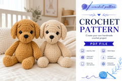 Puppy Amigurumi Crochet Pattern PDF Product Image 1