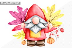 Autumn Gnome Sublimation Bundle - Gnome Autumn Clipart Product Image 23
