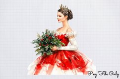 Royal Christmas Clipart Sublimation Bundle PNG Product Image 10