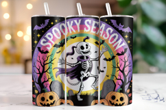 Spooky Season Tumbler Wrap | Sublimation | Tumblers Product Image 1