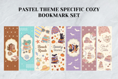 Pastel Theme Specific Cozy Bookmark Set,Elegant Stationery Product Image 9