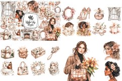 Christmas Flowers Clipart Mega Bundle Product Image 2