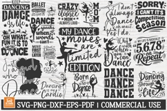 Dance SVG Bundle| Dancer Quotes Svg| Dance Life Svg | Ballet Product Image 1