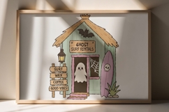 Retro Coastal Halloween Clipart Spooky Coastal Halloween Product Image 5