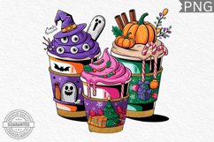 Hallothanksmas PNG, Hallothanksmas Coffee Sublimation Product Image 1