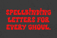 Haunted Carnival is a spooky Halloween font Product Image 9