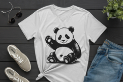 Giant Panda SVG Bundle, Whimsical Funny Product Image 5