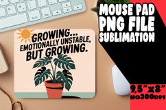 COZY mouse pad Inspirational Art, Girl Quote Product Image 1