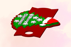 Stl File, Christmas Tree 40 OZ Tumbler, 3D Printinting Product Image 9