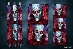 Halloween Monsters Pen Wrap | Stained Glass Sublimation Product Image 10