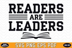 Readers are Leaders SVG | Quotes | SVG Cut files Product Image 1