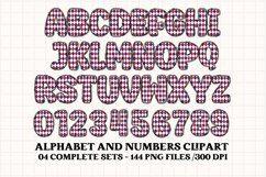 Father’s Day Alphabet clipart, father’s day letters doodle Product Image 3