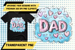 Vibrant Dad Vibes: Watercolor Sub Creations Product Image 1