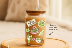 Retro Matcha Surf Club Clipart - Cute Coastal PNG Graphics Product Image 6