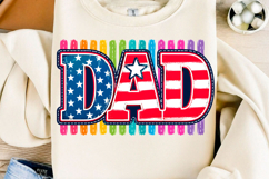 Vintage Dad 4th of July PNG Product Image 1