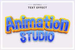 Editable Text Effect for Illustrator. Vector Graphic styles Product Image 1