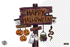 Halloween Signspot Clipart Product Image 1