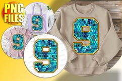 9 Doodle Letter Style Representation Merry Holiday Cheer! Product Image 1