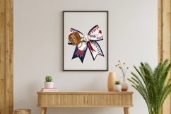 Baseball Mama Coquette Bow Clipart Product Image 8