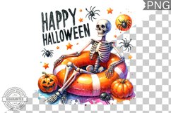 Halloween Skeleton Sublimation Bundle - High Quality PNG Product Image 2