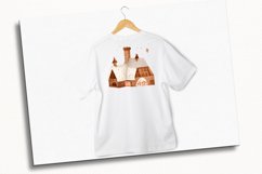 Cozy Christmas Watercolor 53 Cliparts Collection Product Image 9