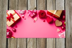 3d love Hearts | black &amp; pink Sublimation Mug design Bundle Product Image 2
