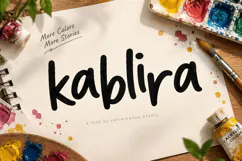 Jivo Mazelly Bouncy Font: Quirky Marker-Style Handwriting Product Image 9