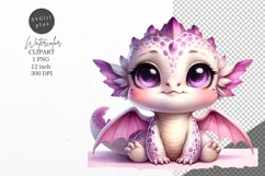 Dragon clipart, Fantasy clipart, Dragon sublimation Product Image 1