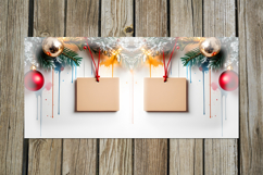 Christmas flatlay | 4 vintage Sublimation Mug design PL2 Product Image 5