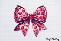 Coquette Valentine Clipart PNG Product Image 1