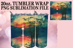 Nostalgic Floral Tumbler Design - Summer Bloom Product Image 1