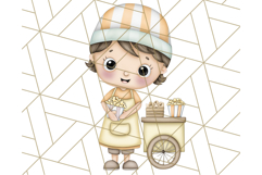 Tiny Zoo Friends Clipart, Cute Cartoon Zoo Animals PNG Product Image 5