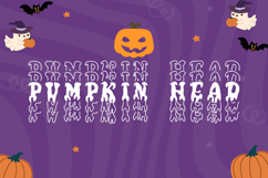 Birdsun Halloween Stacked - Spooky &amp; Playful Display Font Product Image 8