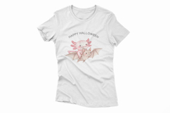 Halloween Axolotl Bat Wings Flying Spooky PNG Uparupa Product Image 2