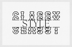 Norwester Stacked Monogram - Bold Varsity Block Font Product Image 8