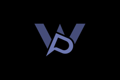 Initial PW or WP Logo Design Product Image 2
