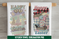 Happy Easter - Kitchen Towel Sublimation, Kitchen Towel Product Image 1