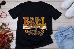 Fall vibes png design for T-shirts Product Image 6