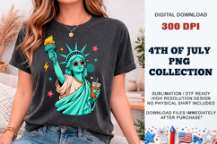 Statue of Liberty PNG | Patriotic Sublimation DTF Product Image 9