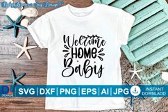 Baby Svg Design, Newborn SVG Design, Baby Quote Design Product Image 1