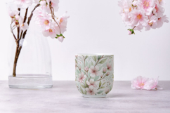 Spring Blossom Watercolor Seamless Pattern, Feminine Floral Product Image 8