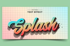 Editable Text Effect for Illustrator. Vector Graphic styles Product Image 1