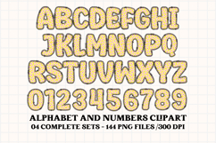 Makeup Alphabet png clipart, makeup beauty letters doodle Product Image 3