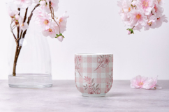 Grandmillennial Floral Seamless Digital Paper, Pink Blue Product Image 9