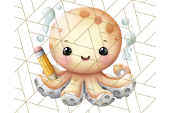 Sea Animal Clipart for Kids PNG, Ocean Animals Clip Art Png Product Image 5