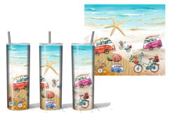 Sea story Tumbler Sublimation 20 Oz Product Image 3