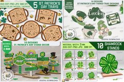 3D St. Patrick&#039;s day Mega bundle laser cut. St. Patty&#039;s SVG Product Image 4