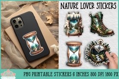 Nature Lover Printable Stickers | Hiking &amp; Camping Stickers Product Image 4