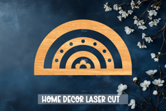 Rainbow Laser Cut File for Home Decor Product Image 1