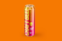 Classic 568ml Aluminium Can Mockup Product Image 9